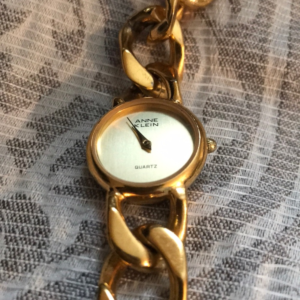 Ann Klein gold watch